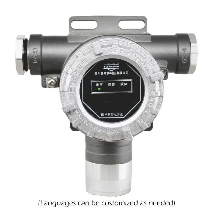 Fixed gas detector with digital display Explosion-proof combustible gas detector