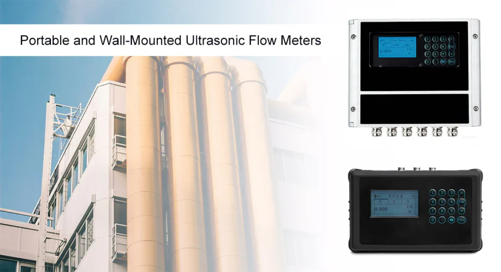 Instrava portable and wall-mounted ultrasonic flow meters manufacturer China OEM for industrial process control