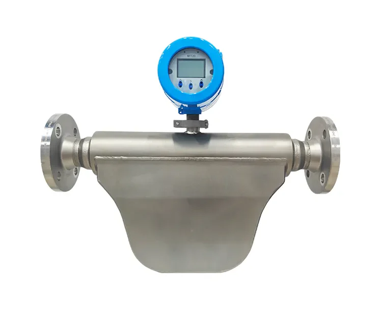 Caudalímetro másico Coriolis con transmisor digital para medición de líquidos y gases