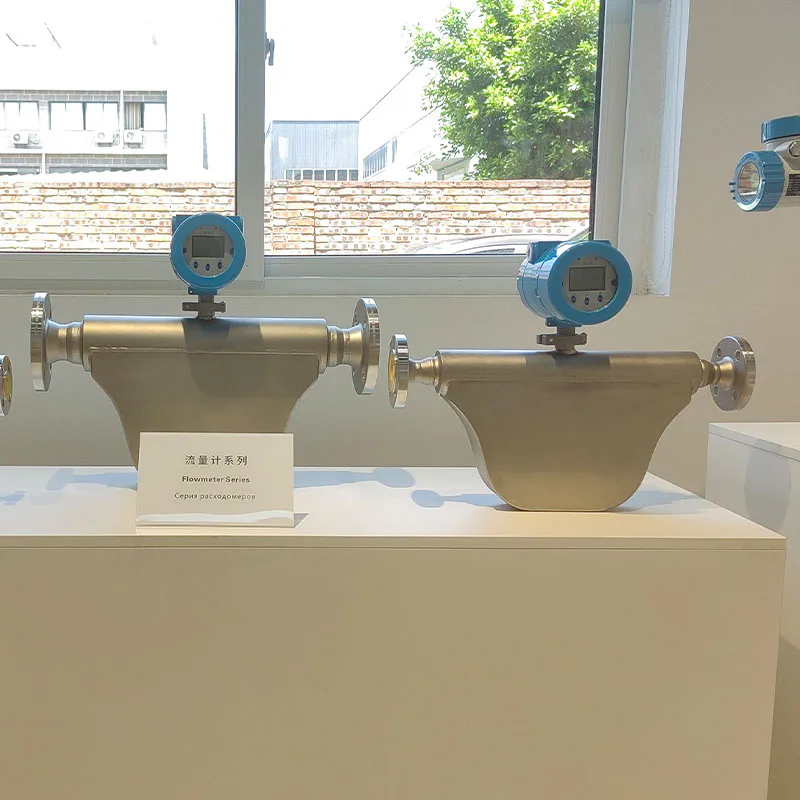 Coriolis mass flow meters series for industrial liquid and gas flow measurement