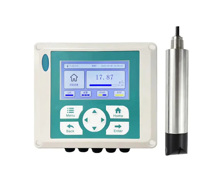 Transmisor en línea de pH y Redox con sensor de electrodo para análisis de agua