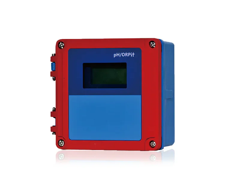 Transmisor analizador industrial en línea de pH Redox con caja IP67