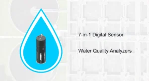 7-in-1 digital water quality sensor for multiparameter water analysis