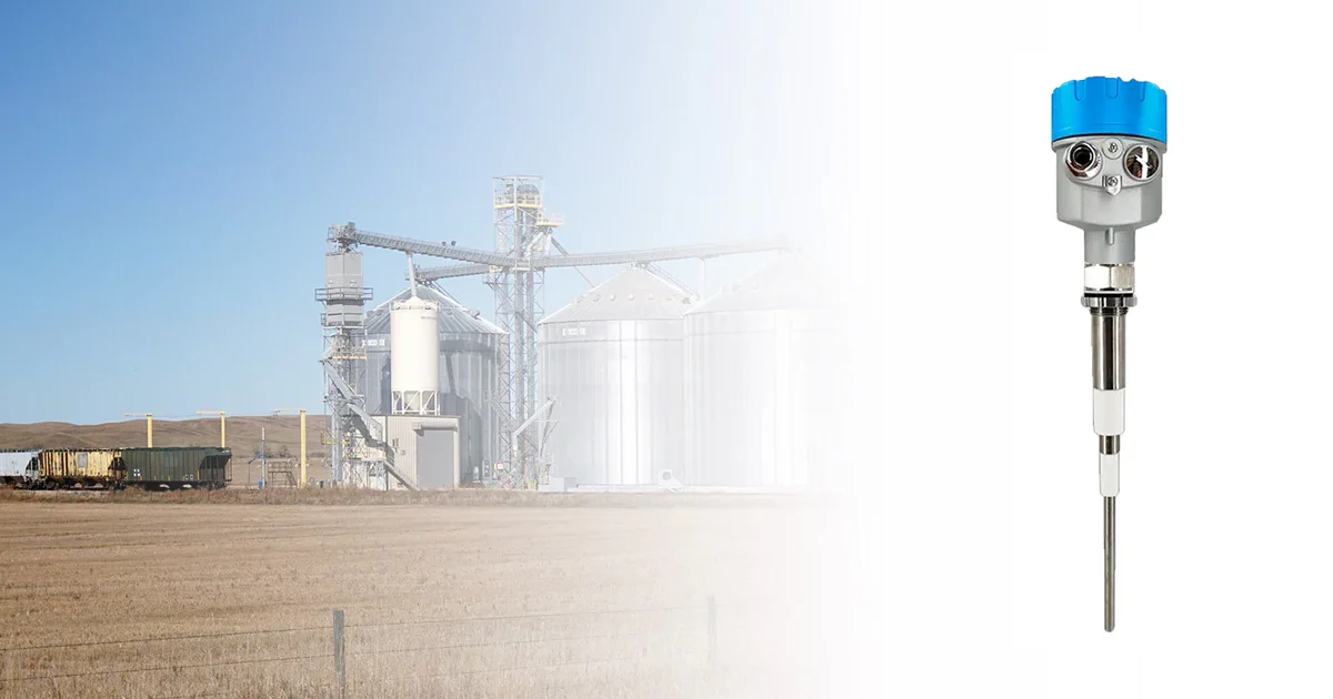 RF admittance over capacitive level switch in industrial application.