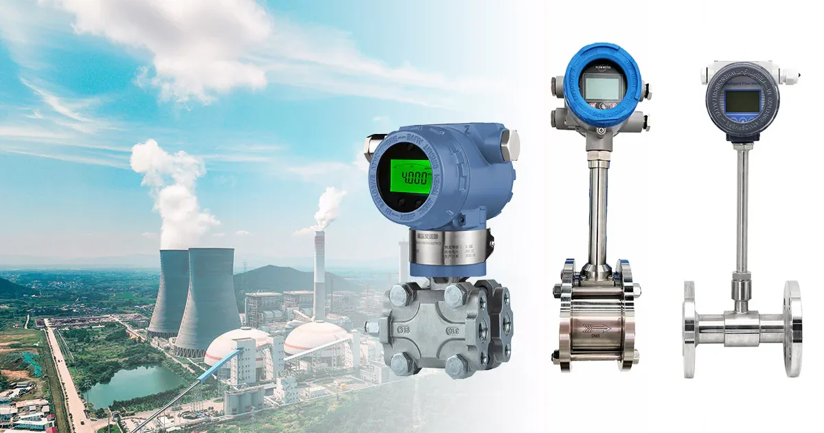 Thermal vs vortex vs differential pressure flowmeter comparison for industrial flow measurement