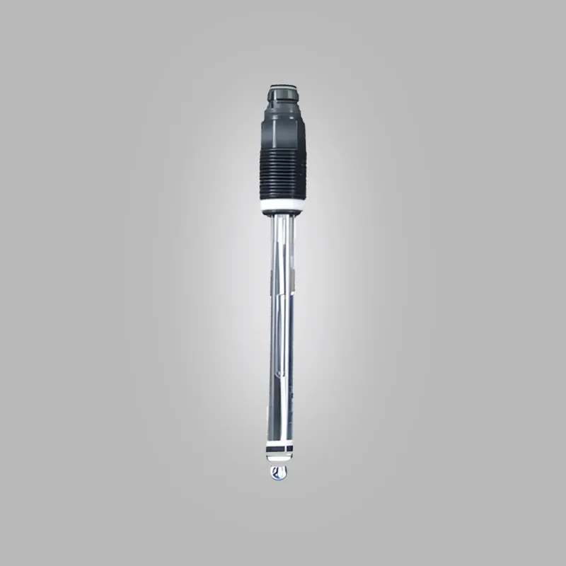 Electronic pH sensor designed for online measurement of water pH levels in water treatment, environmental monitoring, and industrial process control applications.