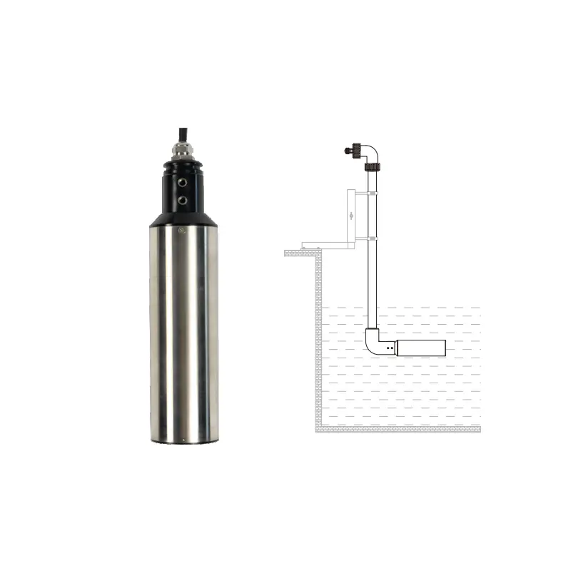 Sludge concentration sensor installation diagram for wastewater treatment tank
