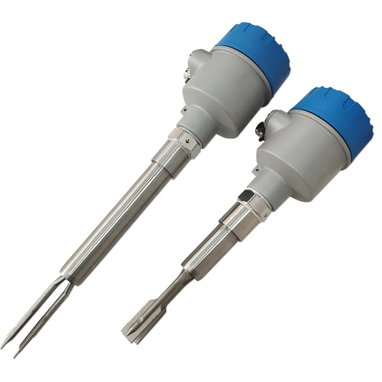 Dual tuning fork level switches for point level measurement in industrial process control