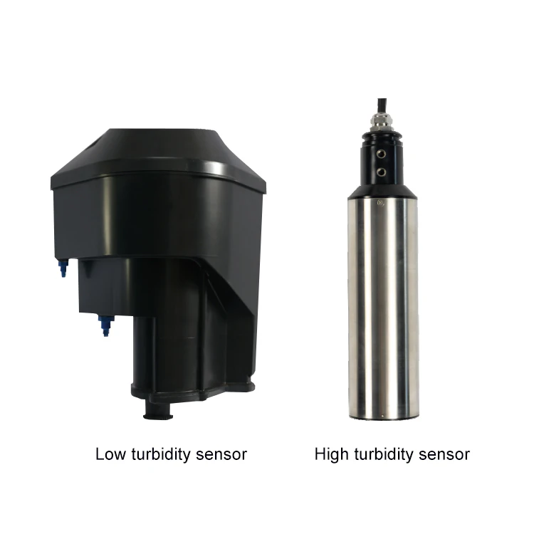 Low and high turbidity sensors