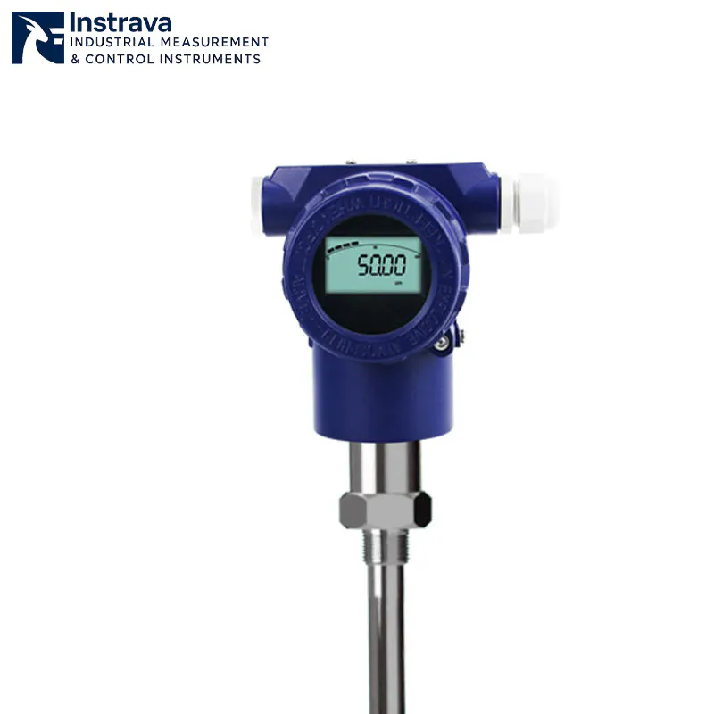 Pemancar tingkat magnetostriktif standar tingkat industri dengan output sinyal analog 4-20mA.