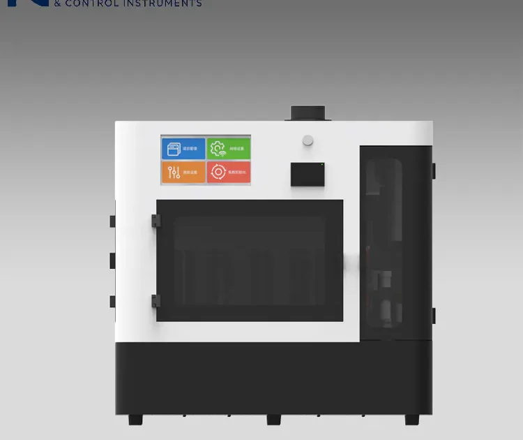 Analizador espectrofotométrico UV de aceites con funcionamiento automático para la detección de aceites en aguas residuales