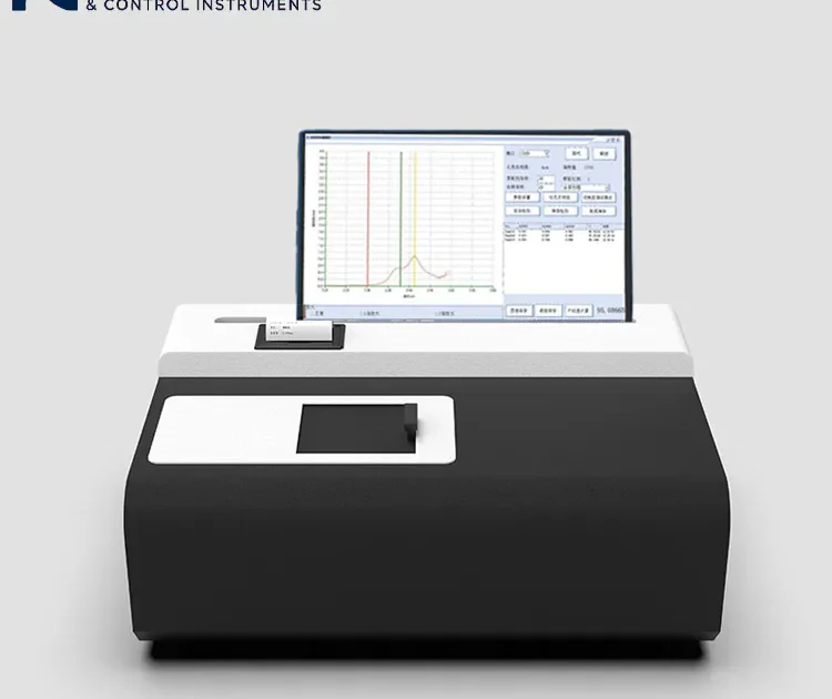 Analizador de líquidos UV instrumento de control de la calidad del agua con pantalla táctil