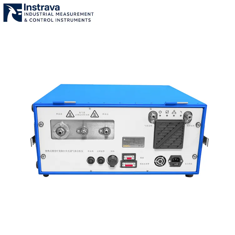 Portable FTIR Fourier Transform Infrared Gas Analyzer, suitable for industrial gas analysis.
