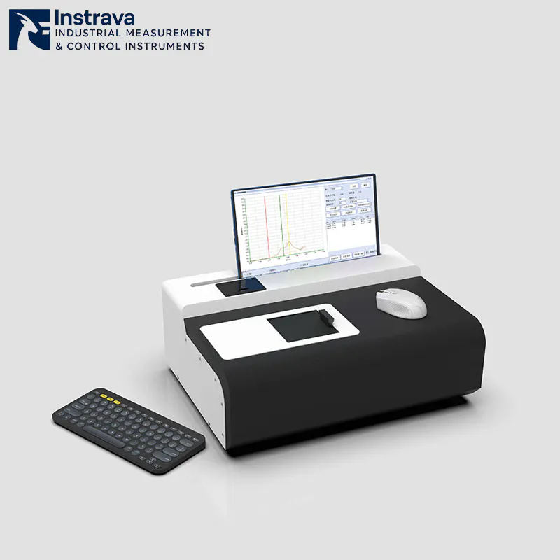 Ultraviolet UV liquid analyzer with integrated screen and printer for water testing