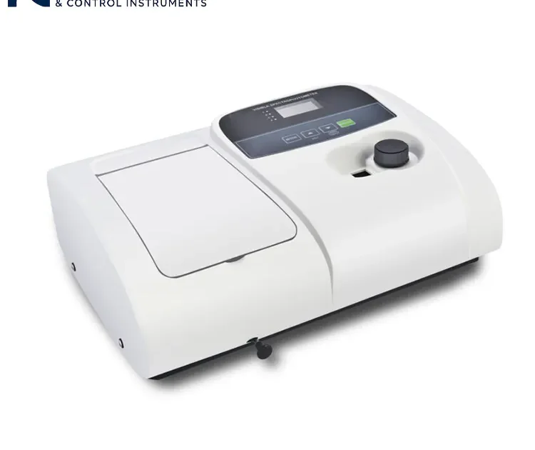 Espectrofotómetro visible para el análisis de la intensidad luminosa