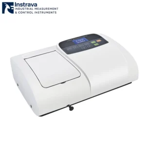 Visible spectrophotometer machine for optical analysis.