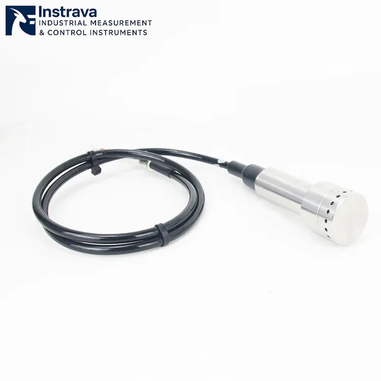 เครื่องส่งสัญญาณระดับต่อเนื่องพร้อมตัวเรือนสแตนเลสและสายเคเบิลสำหรับวัดระดับของเหลวในอุตสาหกรรม