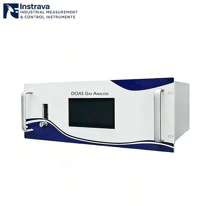 Front view of DOAS Gas Analyzer for gas measurement