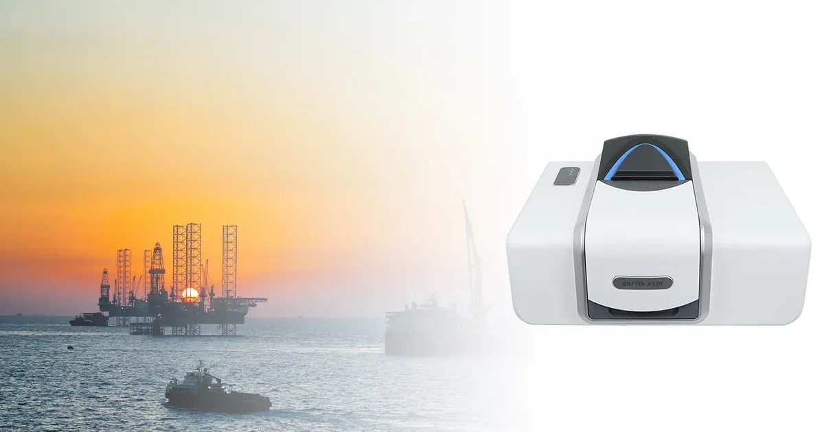 Natural gas analyzer device used for industrial gas measurement