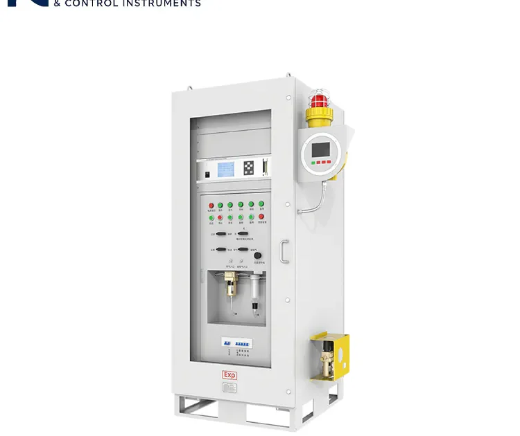 Analizador industrial de gases en línea para el control y la medición continua de las emisiones de gases de efecto invernadero.