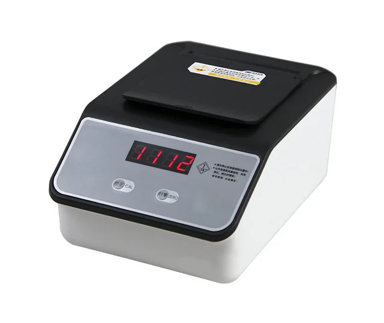 Detector portátil de la calidad del agua, análisis de muestras líquidas