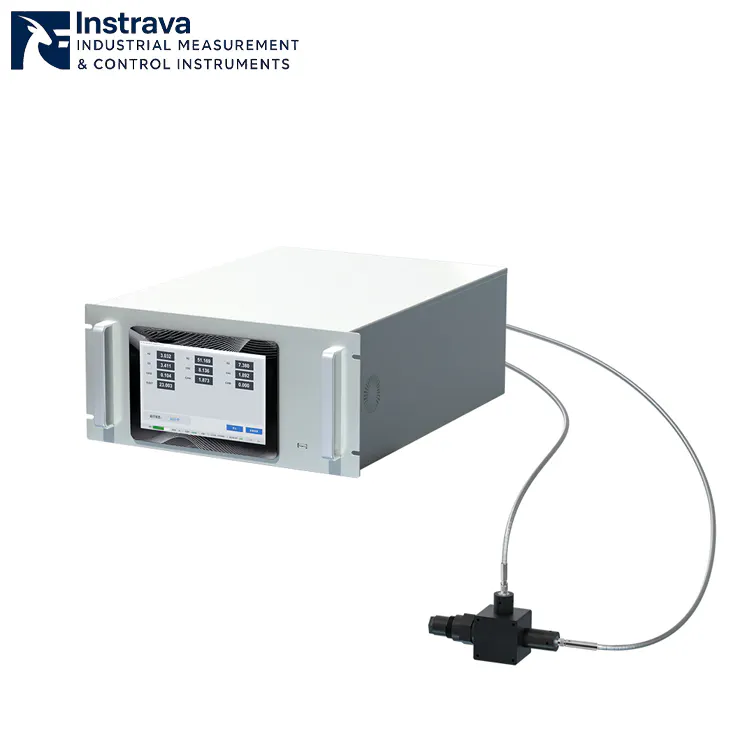 Perangkat penganalisis gas Raman untuk pemantauan kontinu online multi-gas industri.