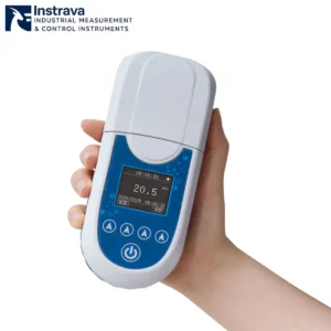 Handheld turbidity meter with NTU measurement and compact design