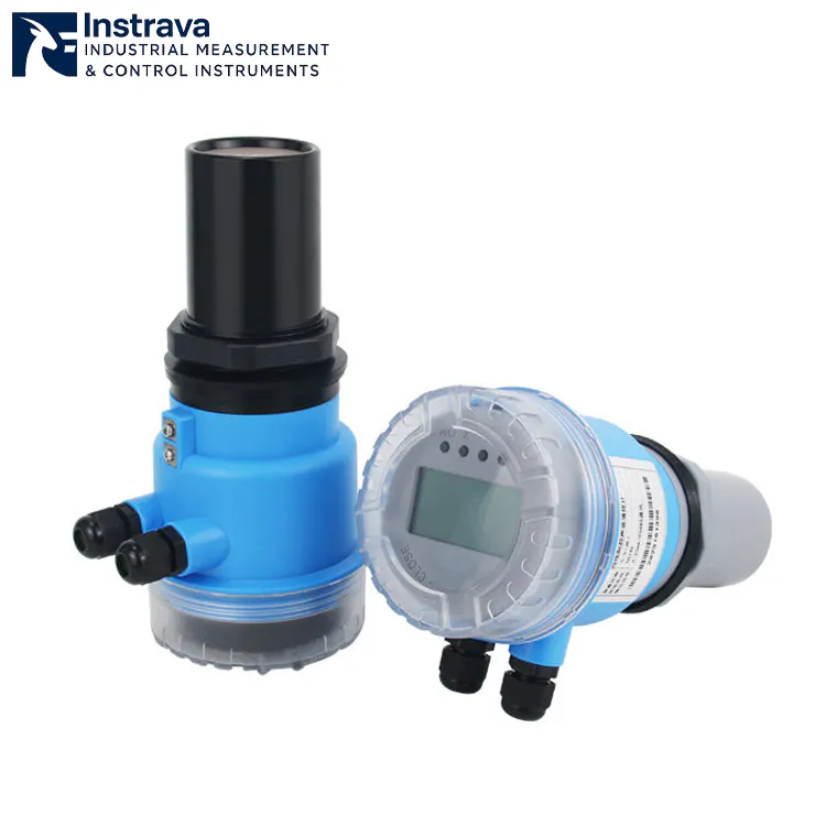 مستشعر ذكي لمستوى السائل بالموجات فوق الصوتية مزود بشاشة LCD عالية الوضوح.