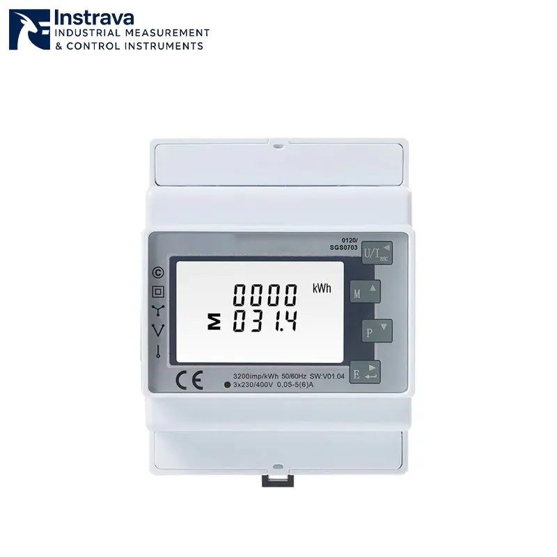 CT PT operated UL three phase energy meter for high voltage applications