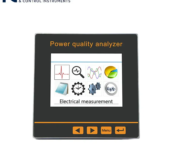 Multi-function power quality analyzer panel for electrical measurement monitoring