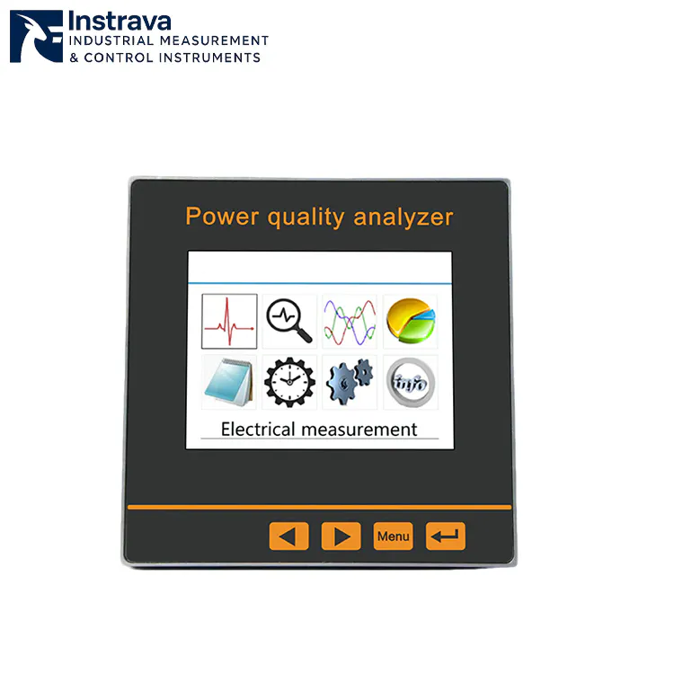 Multi-function power quality analyzer panel for electrical measurement monitoring