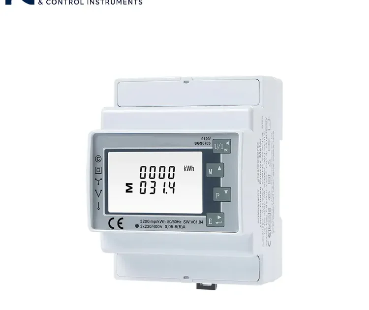 Contador de energía trifásico UL para el control del consumo eléctrico industrial