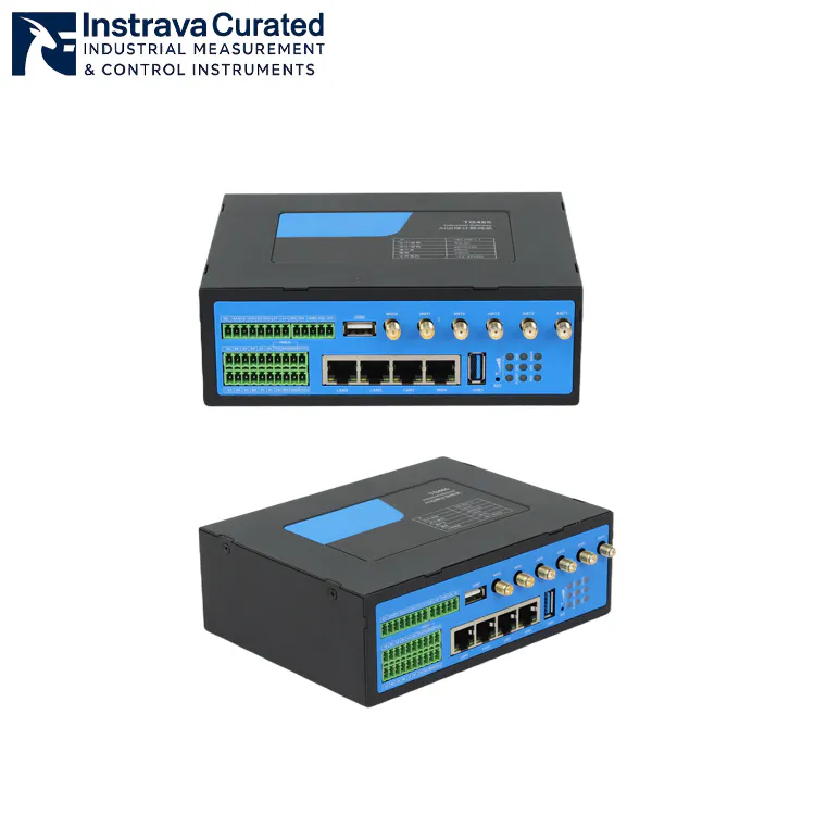 Edge Computing Industrial IoT Gateway device supporting multi-protocol interfaces and real-time data processing.