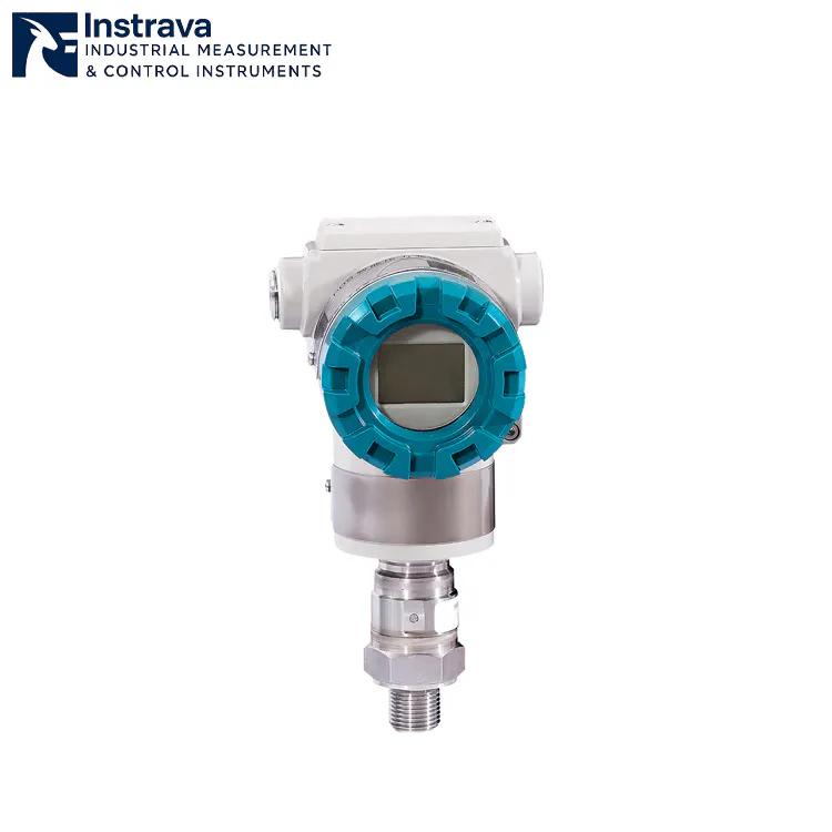 เครื่องส่งสัญญาณความดันอัจฉริยะสำหรับอุตสาหกรรมการบำบัดน้ำ มีสัญญาณดิจิทัลเต็มรูปแบบและหน้าจอ LCD ความคมชัดสูงในตัว.