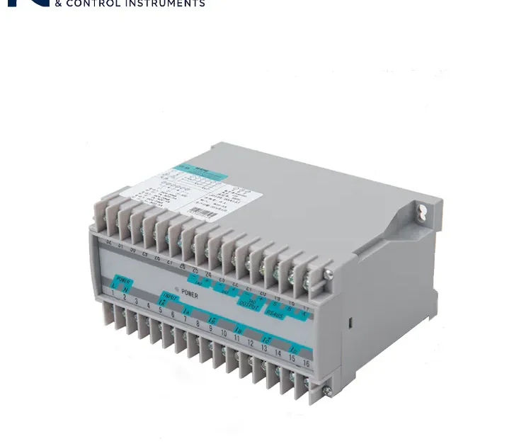 three-phase current transmitter, supporting three-phase AC 0-5A input and conversion to standard 4-20mA analog output.