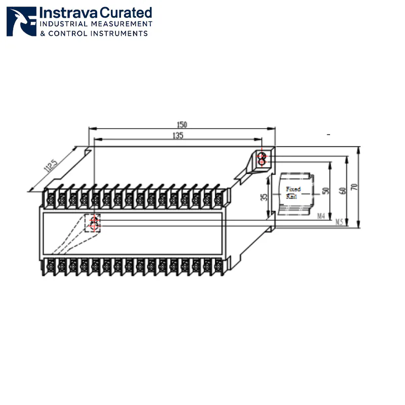 three-phase four-wire active power transmitter with 0.5 class accuracy, converting industrial electrical power to 4-20mA signals.