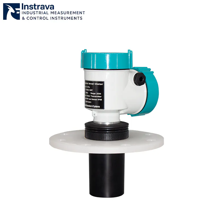 เซ็นเซอร์วัดระดับอัลตราโซนิก รุ่น ACL-500 ช่วงการวัด 5 เมตร, เอาต์พุตสัญญาณอนาล็อก 4-20mA.