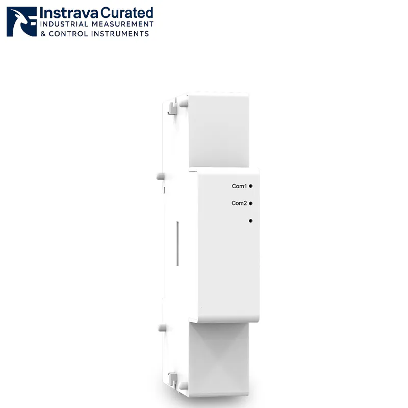 Communication module for smart busbar monitoring system with multiple serial ports for industrial data acquisition and transmission.