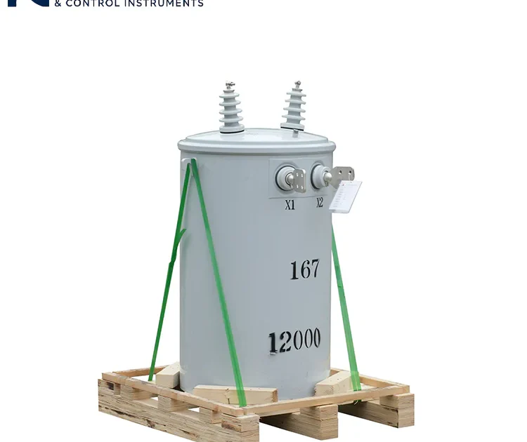 Single-phase pole-mounted oil-immersed distribution transformer, outdoor pole-mounted design, for 10kV/12kV single-phase distribution systems