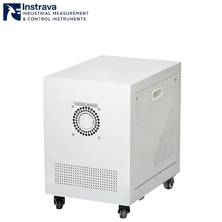 Three-phase dry-type isolation transformer with caster wheels, 380V to 220V voltage conversion, for industrial equipment power supply applications