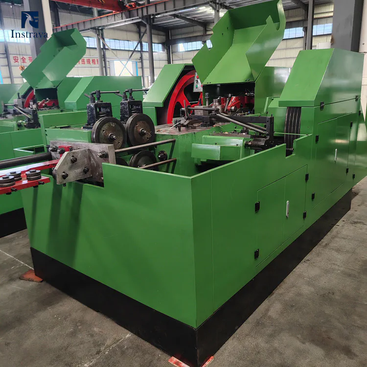 Cold heading machine for high-speed precision manufacturing of bolts, screws, rivets, and fasteners.
