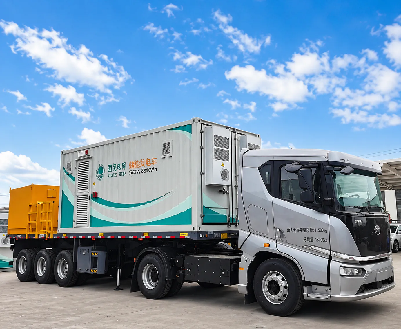 Vehicle-Mounted Integrated Emergency Power Supply for Outdoor Backup Energy Storage
