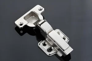 Engineered concealed cabinet hinge with durable metal construction for 100,000+ open-close cycles