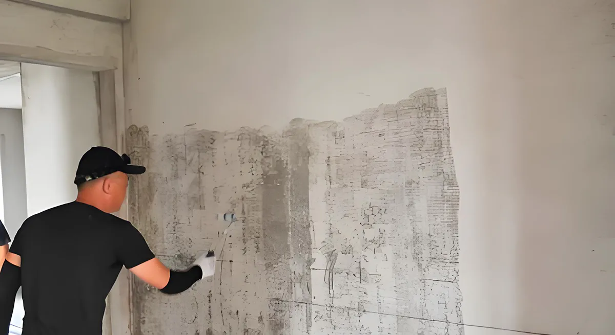 Wall preparation for bamboo wood fiber integrated wall panel installation